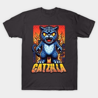 Catzilla S01 D40 T-Shirt